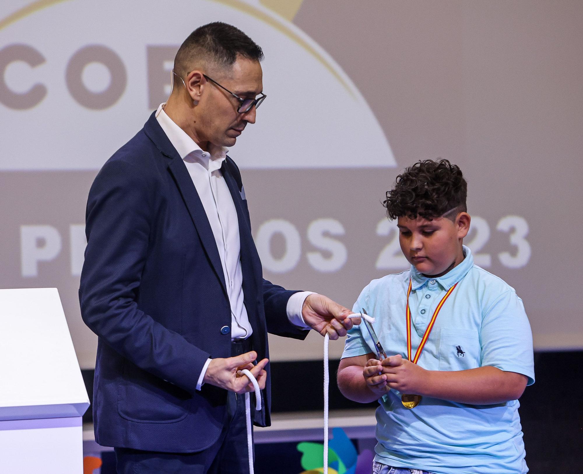 Gala del certamen literario organizado por Coes