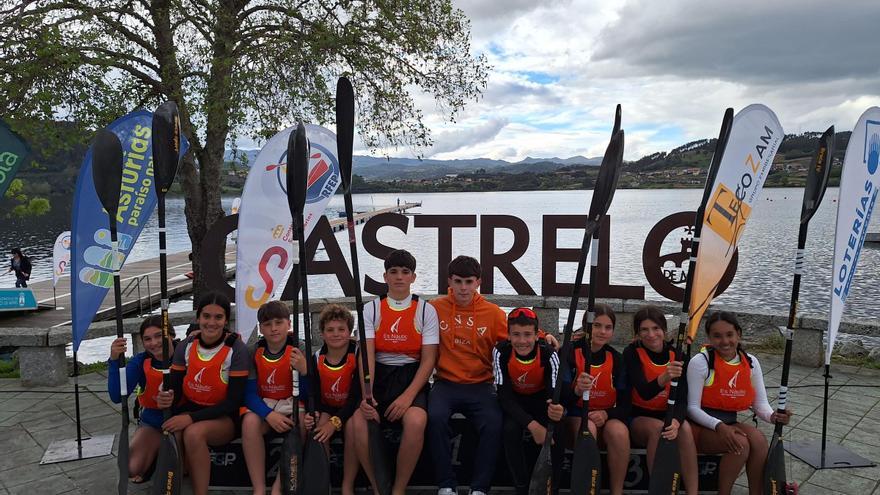 Los palistas de Es Nàutic compiten a lo grande en el Campeonato de España de Jóvenes Promesas
