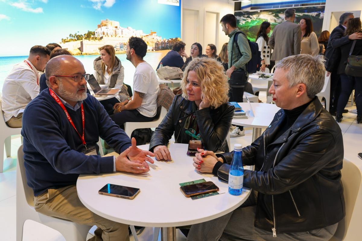 Virginia Martí y Alicia Puig mantuvieron reuniones con agentes turísticos nacionales e internacionales en Fitur.
