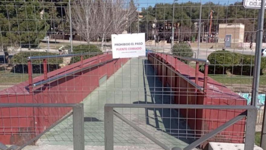 Huesca rehabilitará la pasarela del Isuela