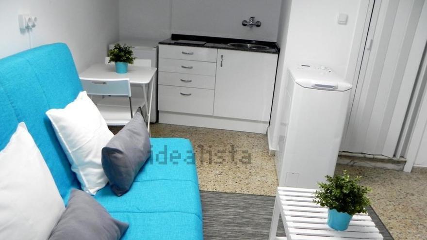 Así se vive en 16 metros cuadrados: el piso más pequeño de Asturias se alquila por 250 euros