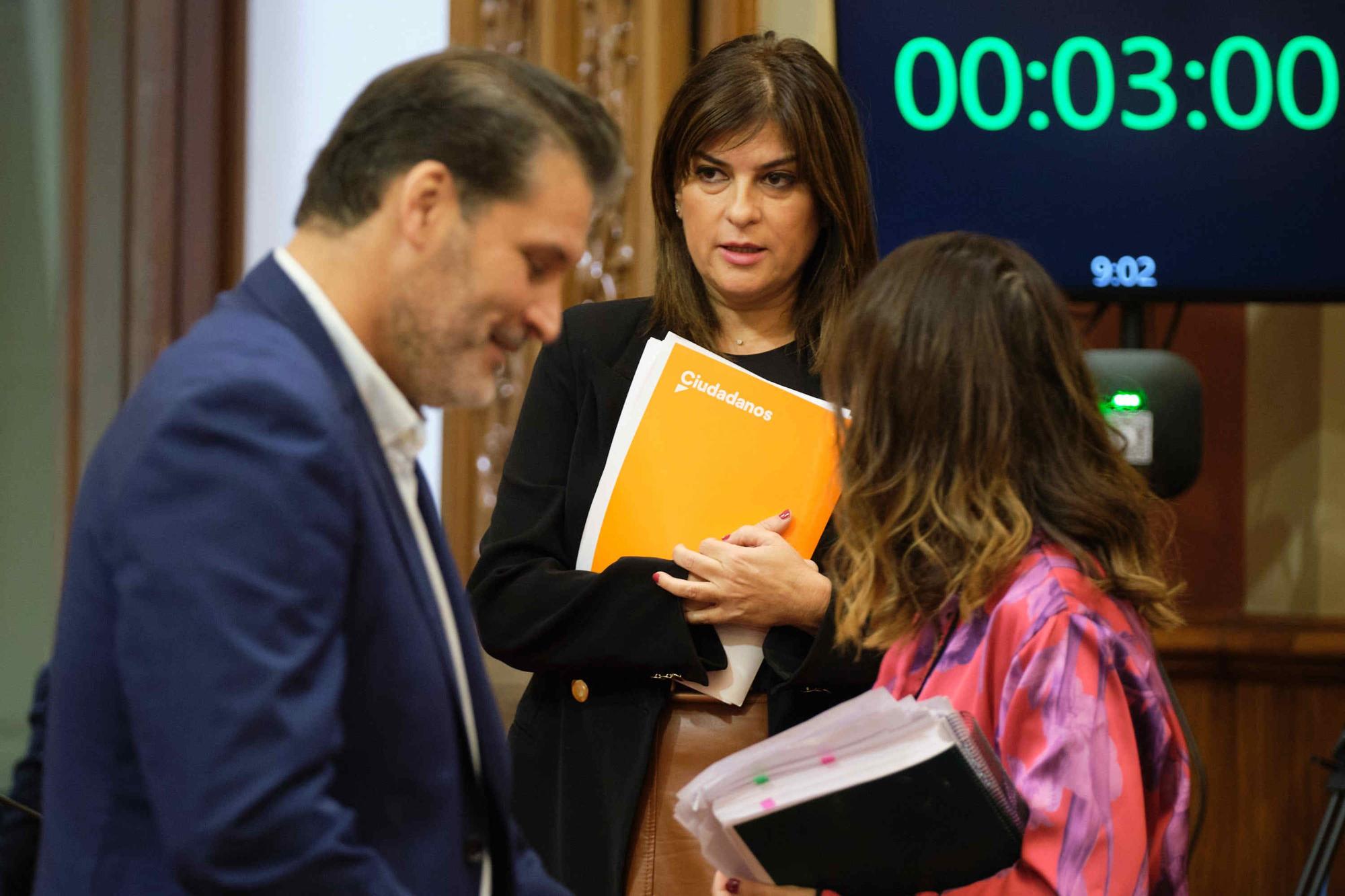 Pleno presupuestos en el Ayuntamiento de Santa Cruz de Tenerife