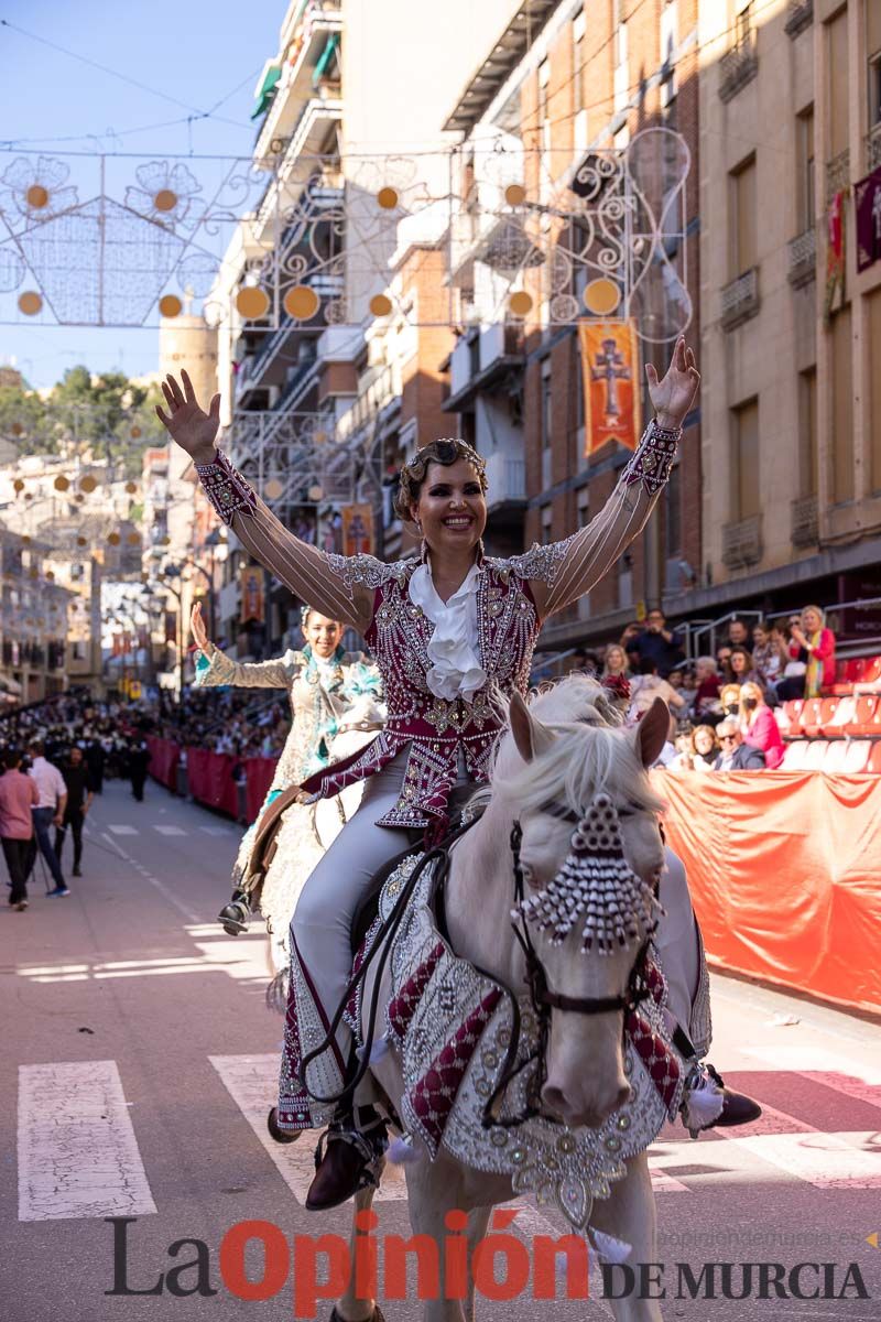 Procesión de subida a la Basílica en las Fiestas de Caravaca (Bando de los Caballos del vino)