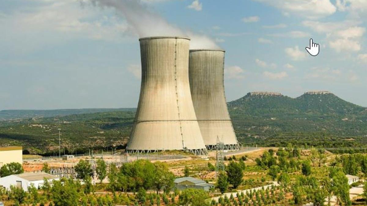 La central nuclear de Trillo, en Guadalajara.