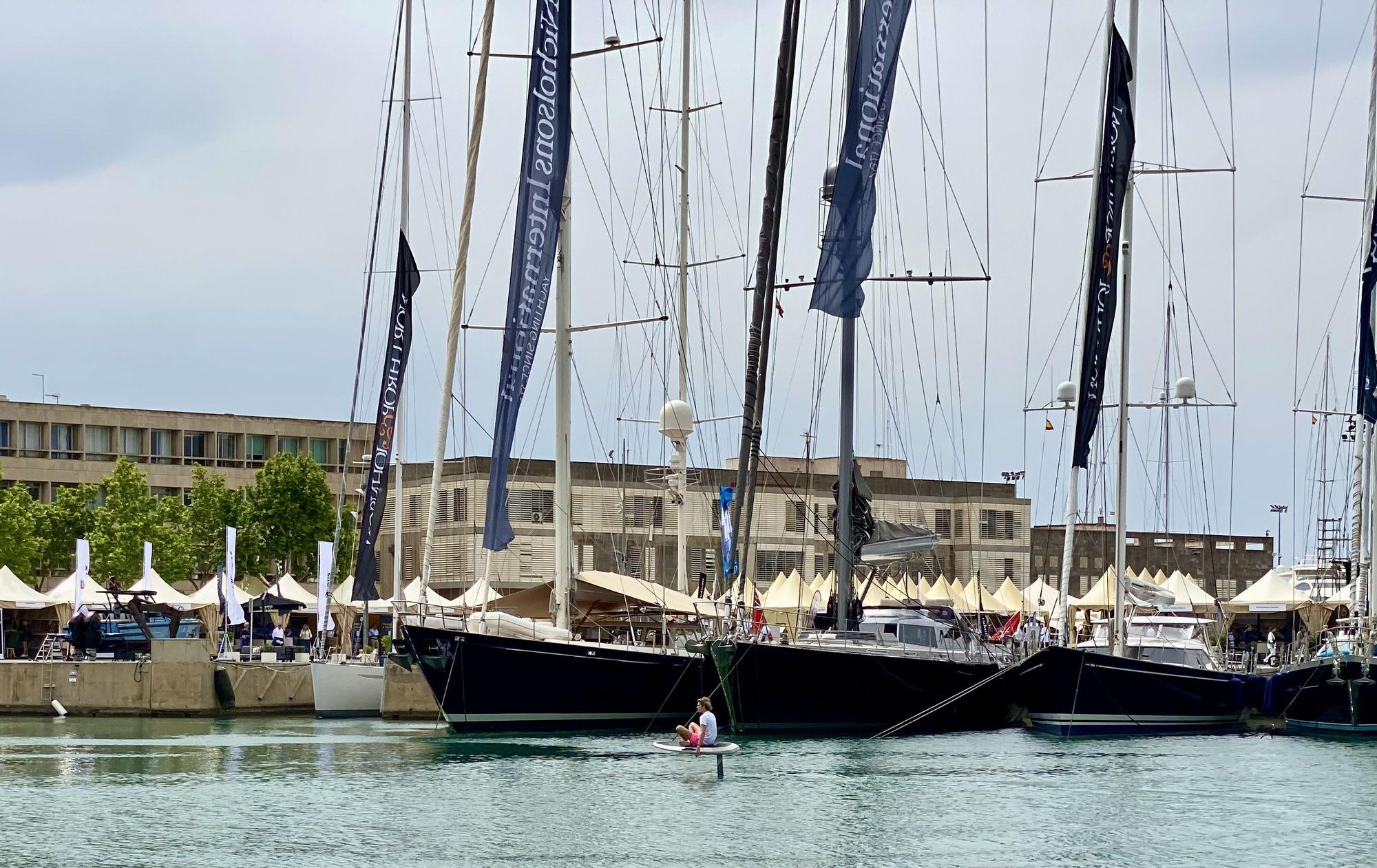 Las imágenes de la Palma International Boat Show, que abre sus puertas hasta el domingo en el Moll Vell