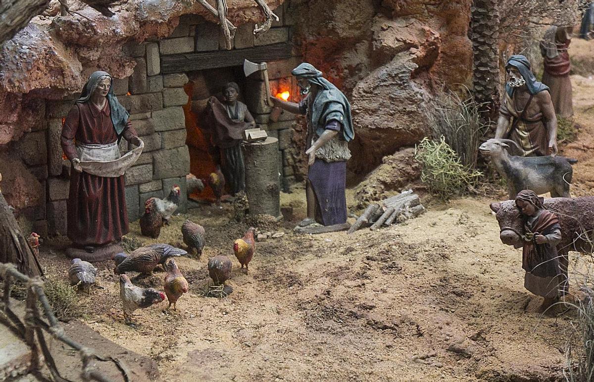 Así es el Belén de Nuevo Centro para la Navidad 2022