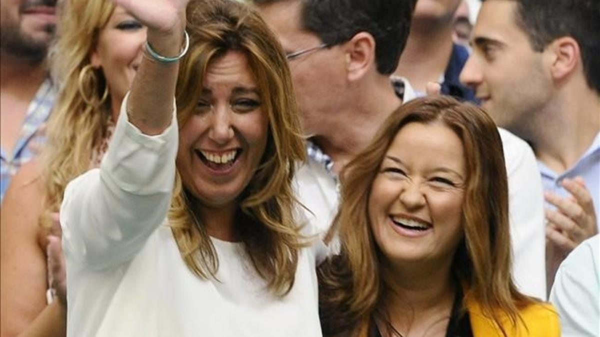 Susana Díaz y Verónica Pérez