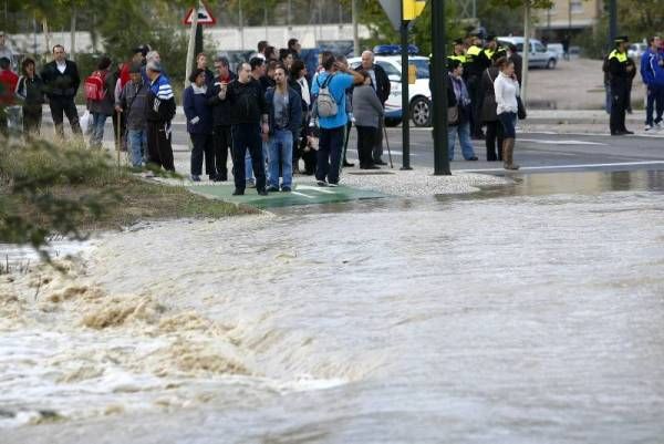 Fotogalería: Imágenes del temporal en Montañana, Zuera y Zaragoza capital