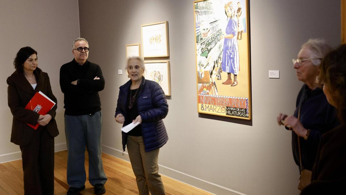 アストゥリアス・フェミニスト協会は、ヒホンのホベジャノス生誕地博物館で美術コレクションを共有しています