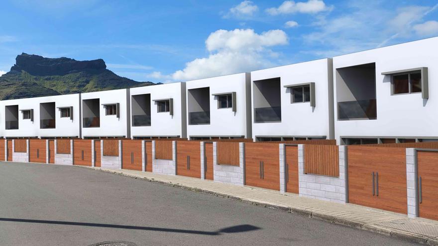 Mogán buscará fondos europeos para construir 171 viviendas sociales en cuatro barrios