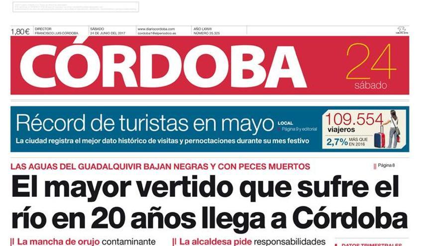 La portada de CÓRDOBA