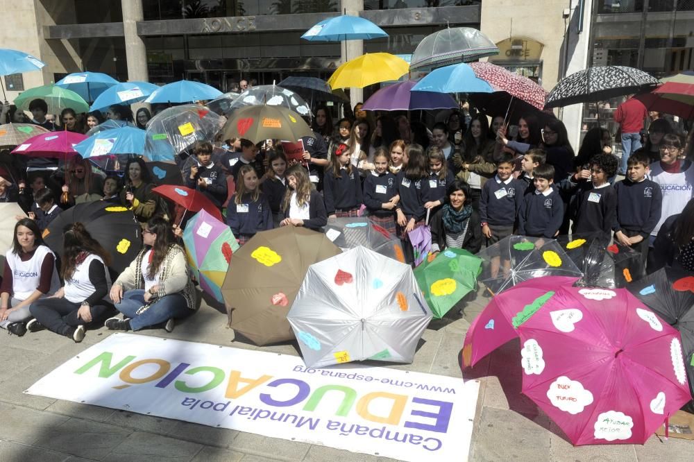 A Coruña celebra la Semana Mundial de la Educación