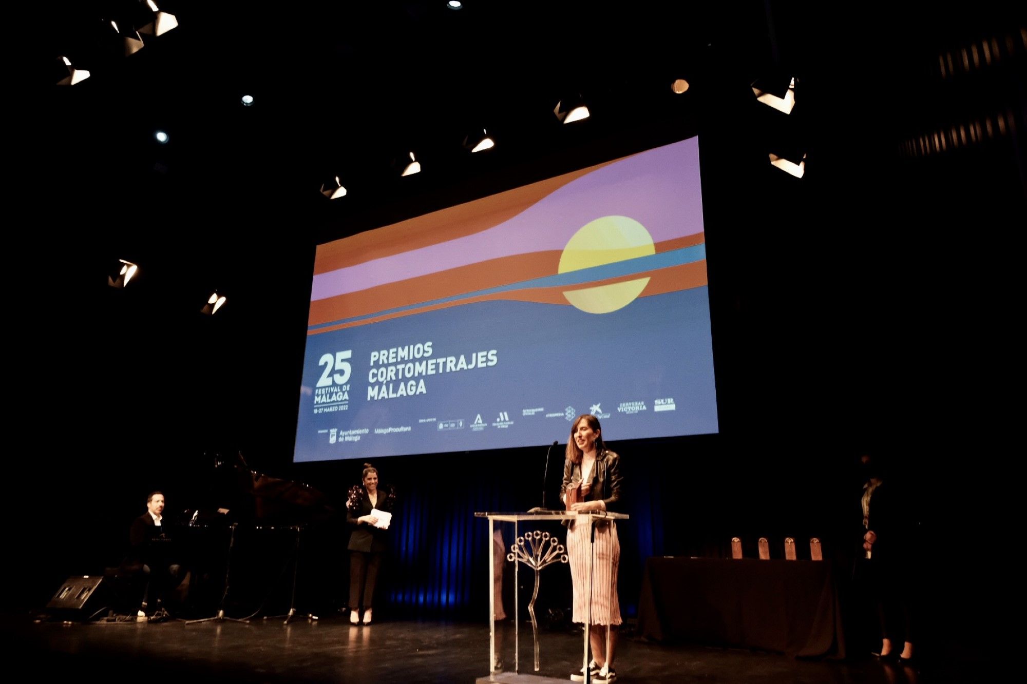 Entrega de premios a los cortometrajes del Festival de Málaga