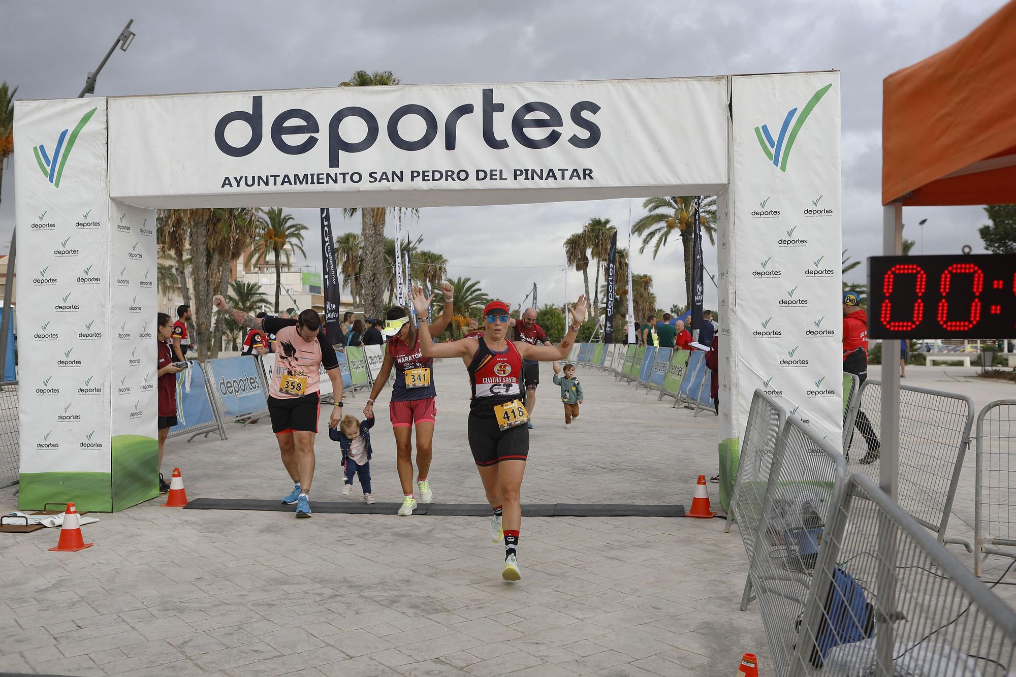 La media maratón Paraíso Salado de San Pedro del Pinatar, en imágenes