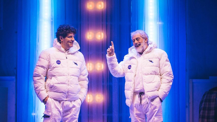 Touriñán e Carlos Blanco fan historia no Teatro Colón da Coruña