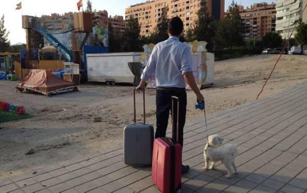 Hogueras Alicante: Los que se van huyendo del ruido