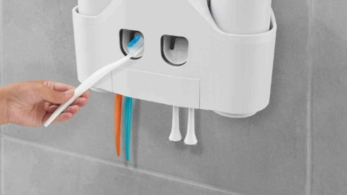 Dispensador de pasta de dientes del Lidl