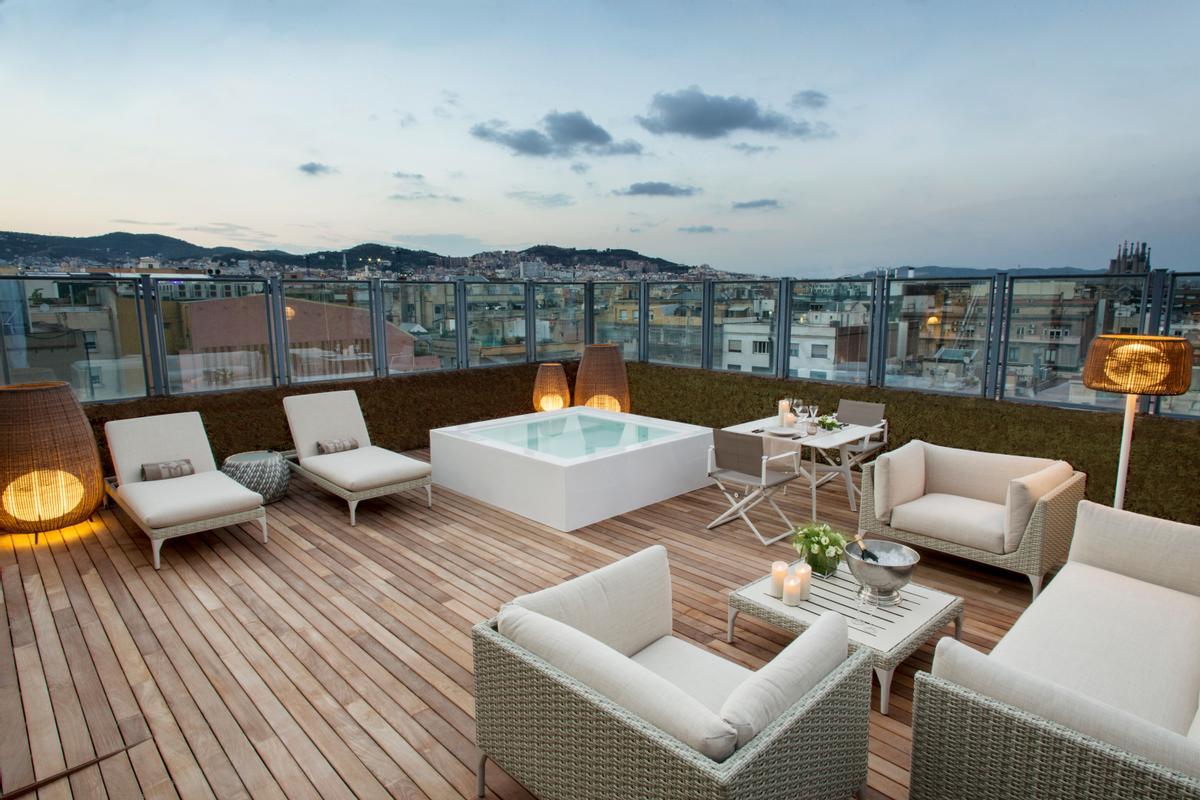 Terraza / Majestic Hotel &amp; Spa Barcelona.