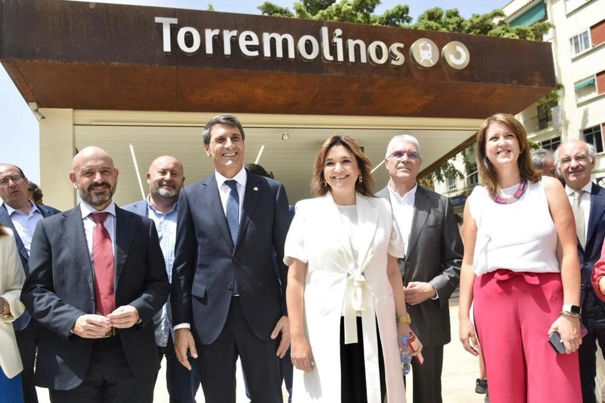 El nuevo acceso a la estación del Cercanías de La Nogalera es totalmente accesible.