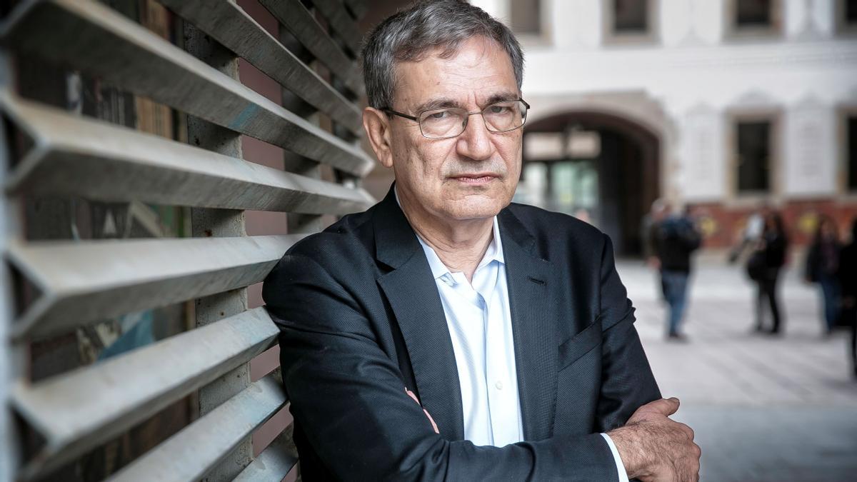 El Premio Nobel turco Orhan Pamuk, en Barcelona, en una imagen de archivo.