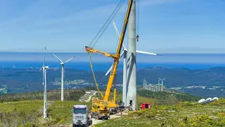 Nueve proyectos de repotenciación eólica en Galicia permitirán retirar casi 300 «molinos»