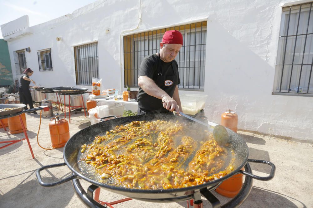 Siega y 'perxa' en l´Albufera