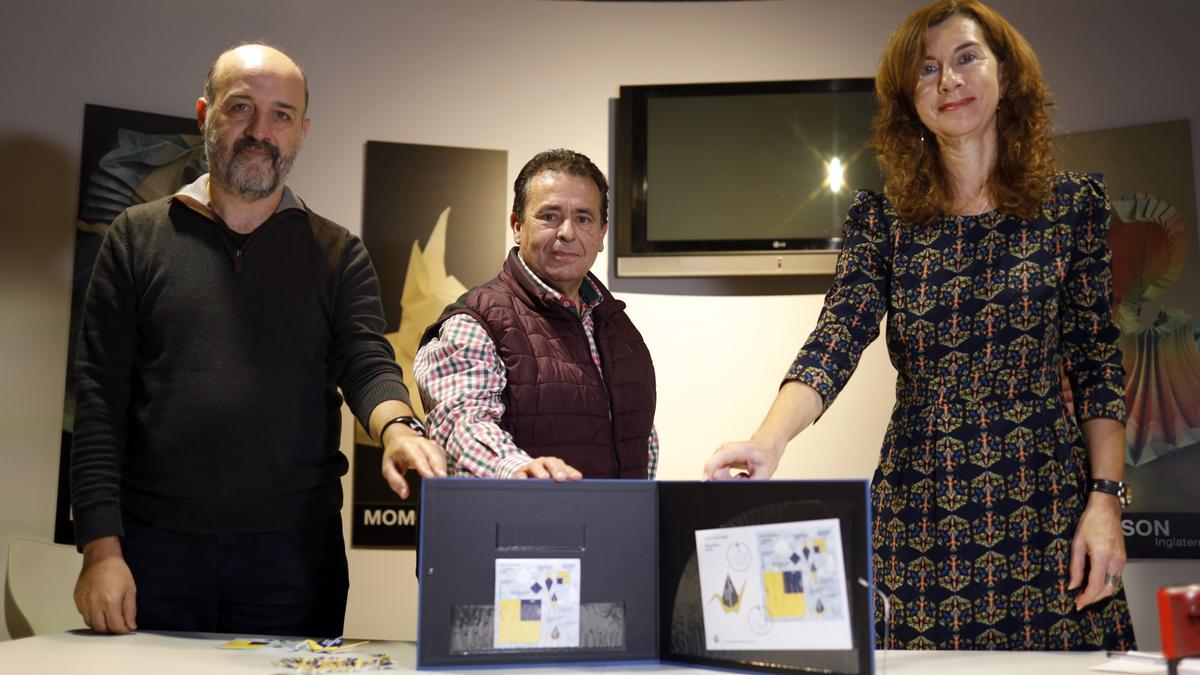 El sello se ha presentado esta mañana en la sede del EMOZ de Zaragoza.