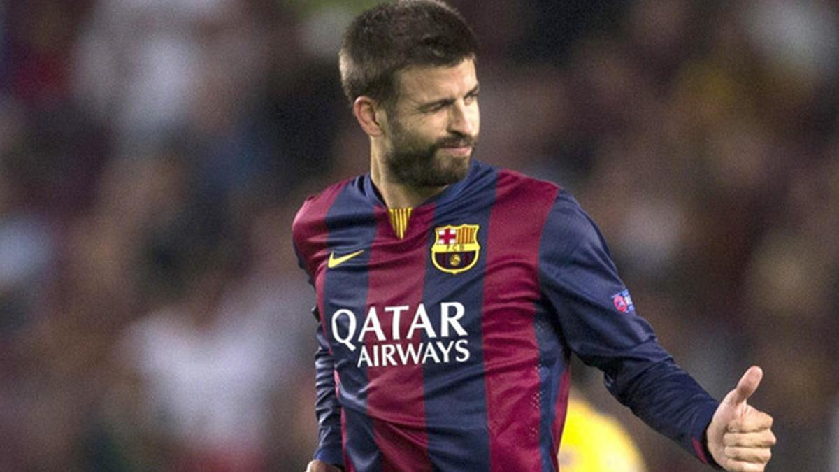 Gerard Piqué siempre ha sido un defensa goleador