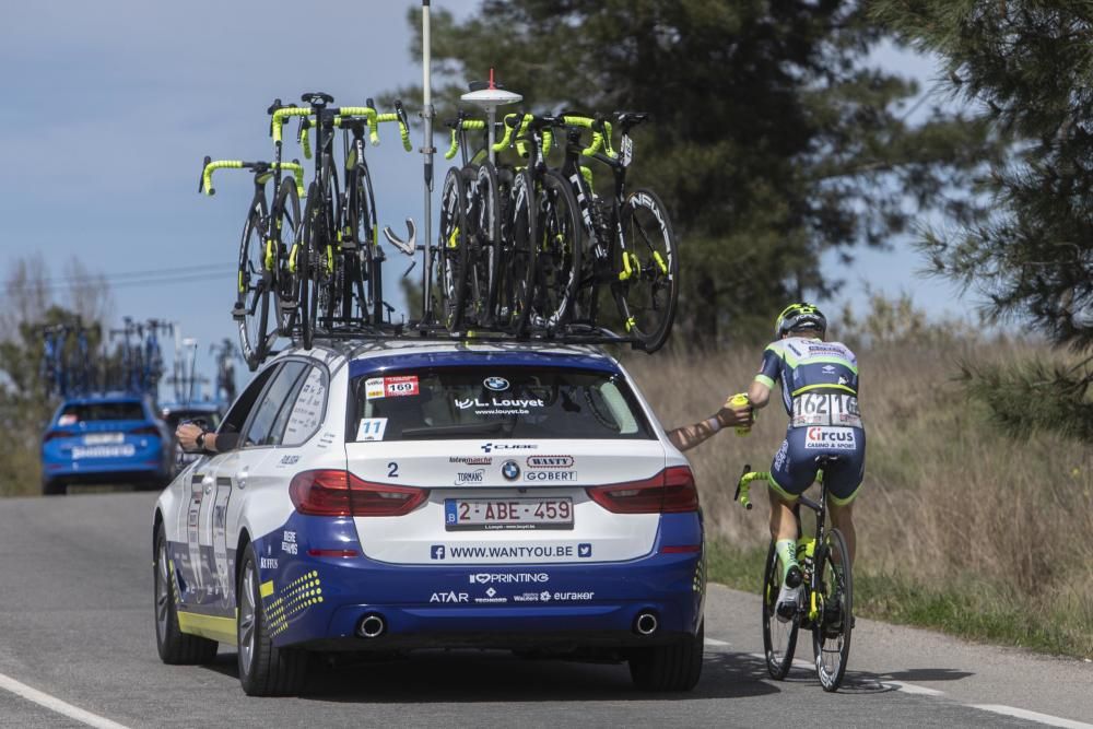 La Volta a Catalunya, al seu pas per Santa Coloma de Farners