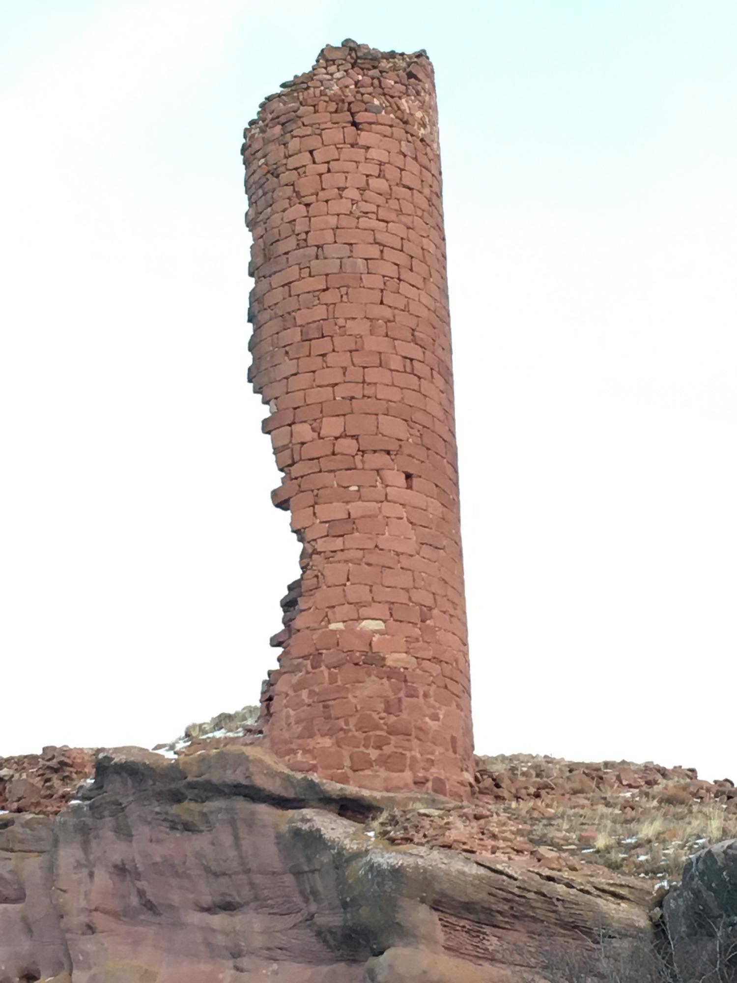 La torre del Buco es la construcción más icónica del castillo.