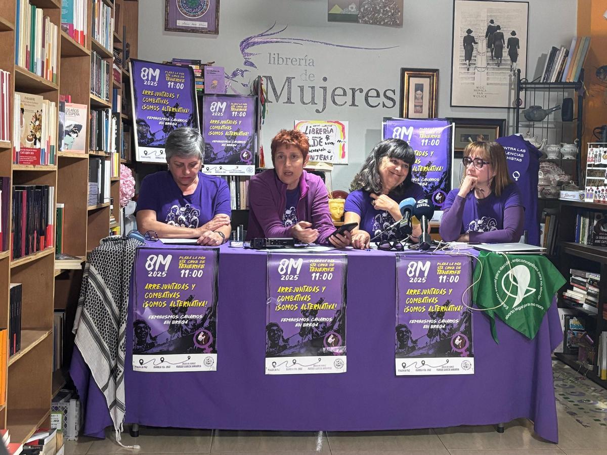 La Plataforma Feminista 8M presenta las acciones previstas para el 8M