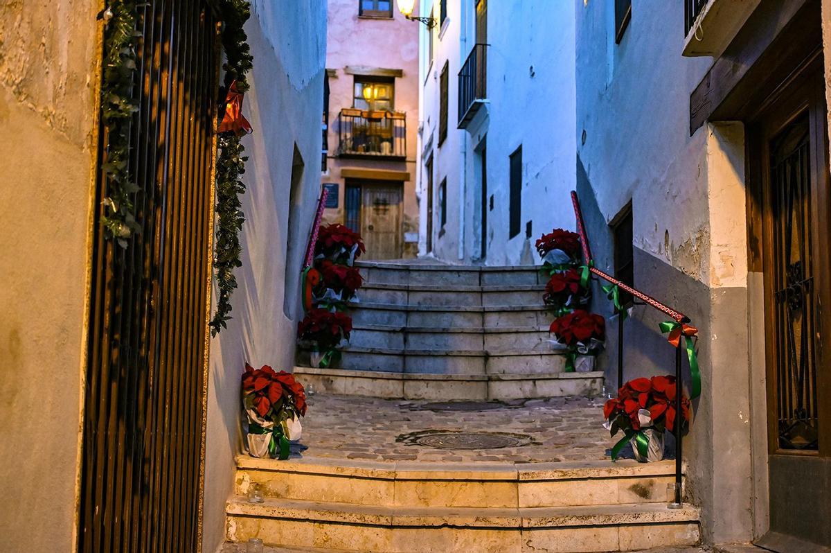 Las calles de la capital del Palancia lucen un aspecto muy navideño.