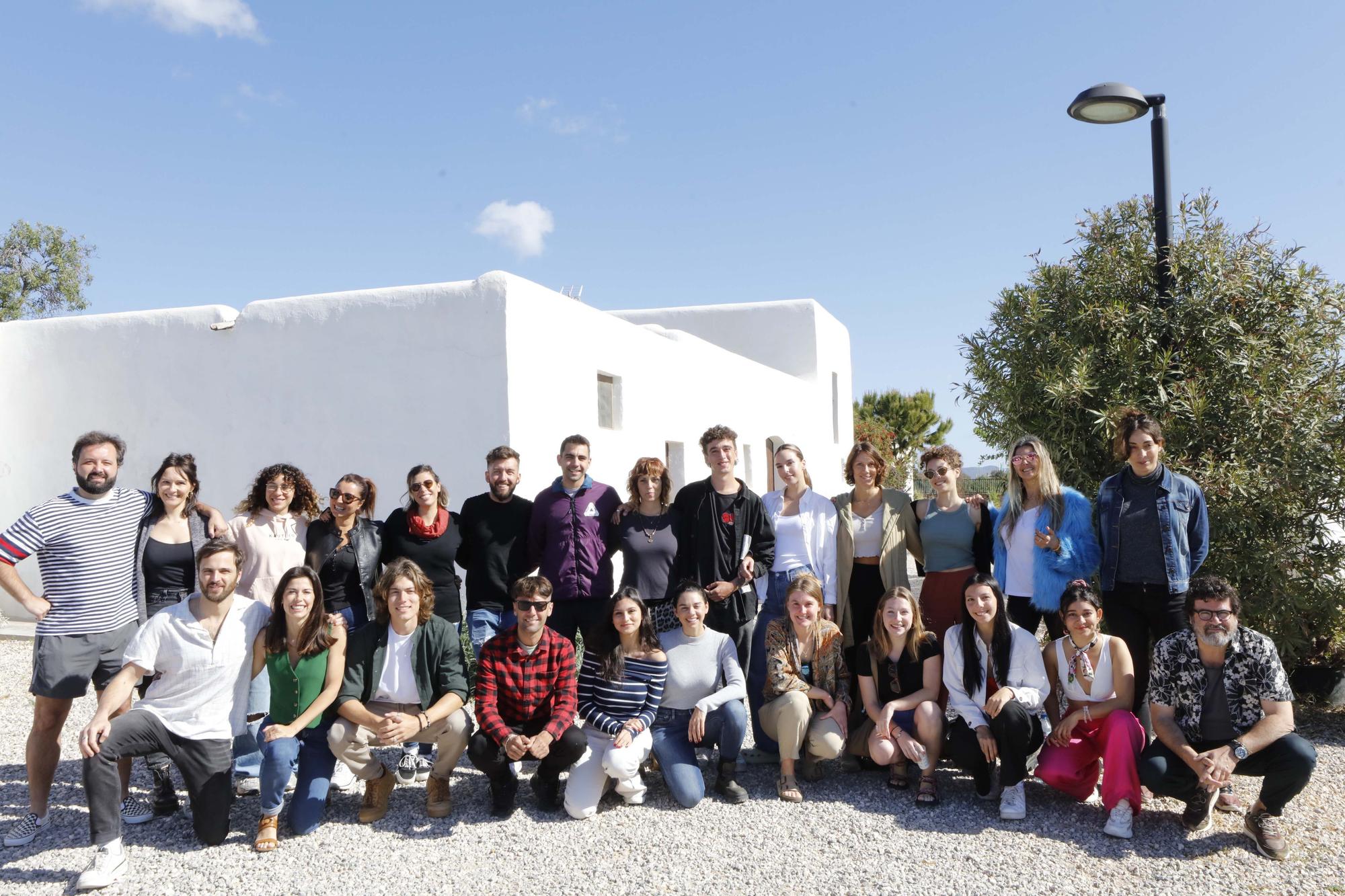 Galería de imágenes de los talleres en la Escuela de Cine de Ibicine