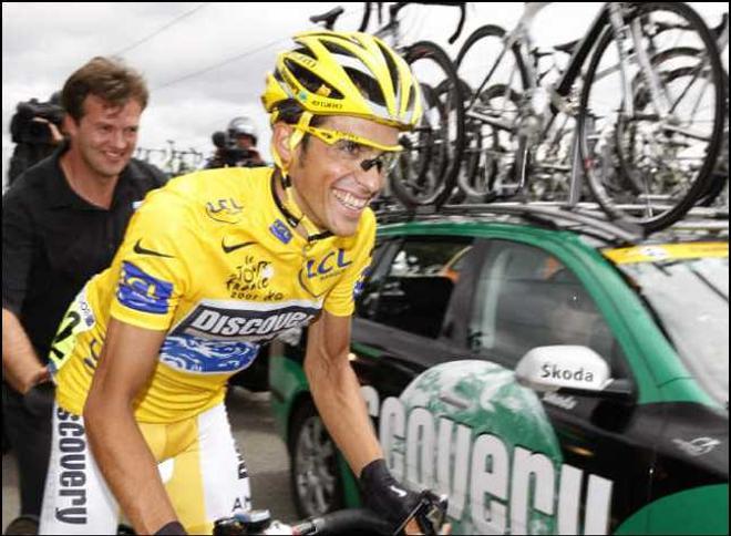 Alberto Contador, le vainqueur du Tour