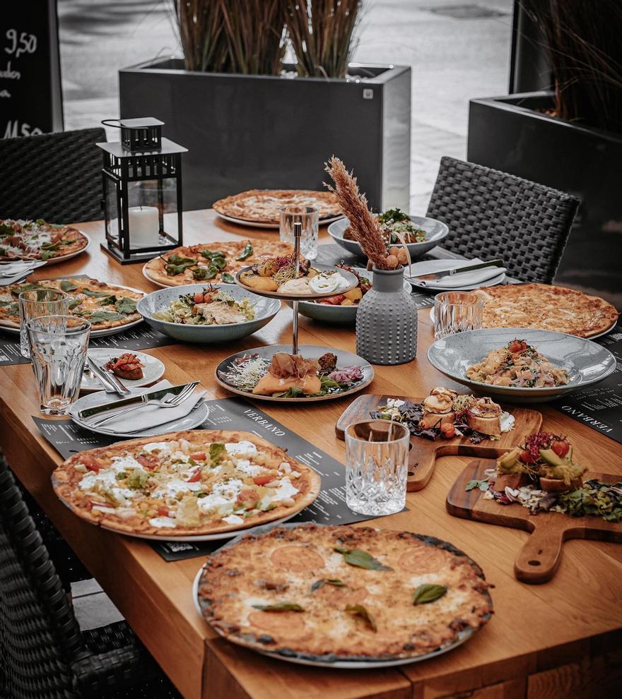 Restaurant Verbano: Hier gibt es Pizza in acht Varianten.