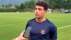 Raúl Dacosta: Estaba pendiente de algunos clubes de Segunda, pero yo quería venir al Barça