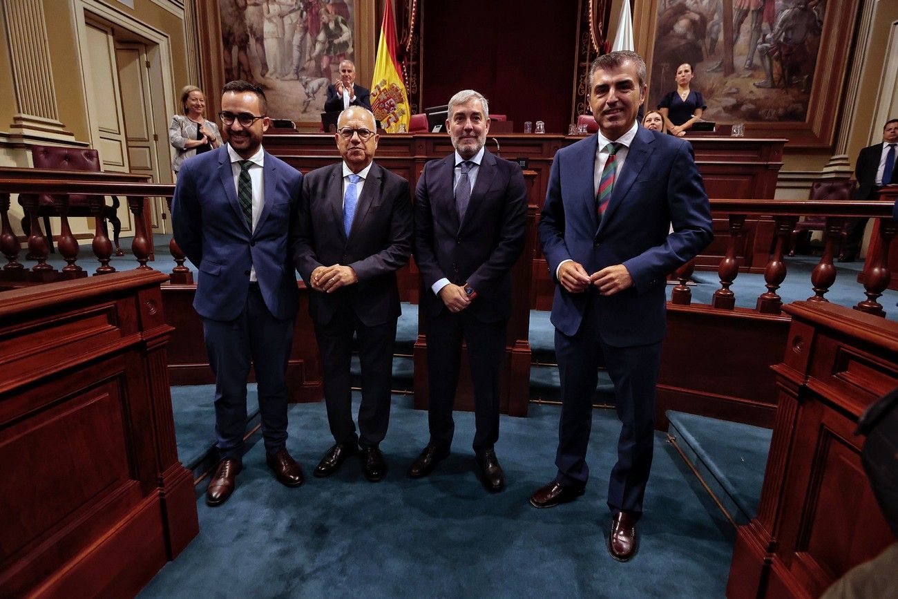 Segunda sesión del debate de investidura en el Parlamento de Canarias