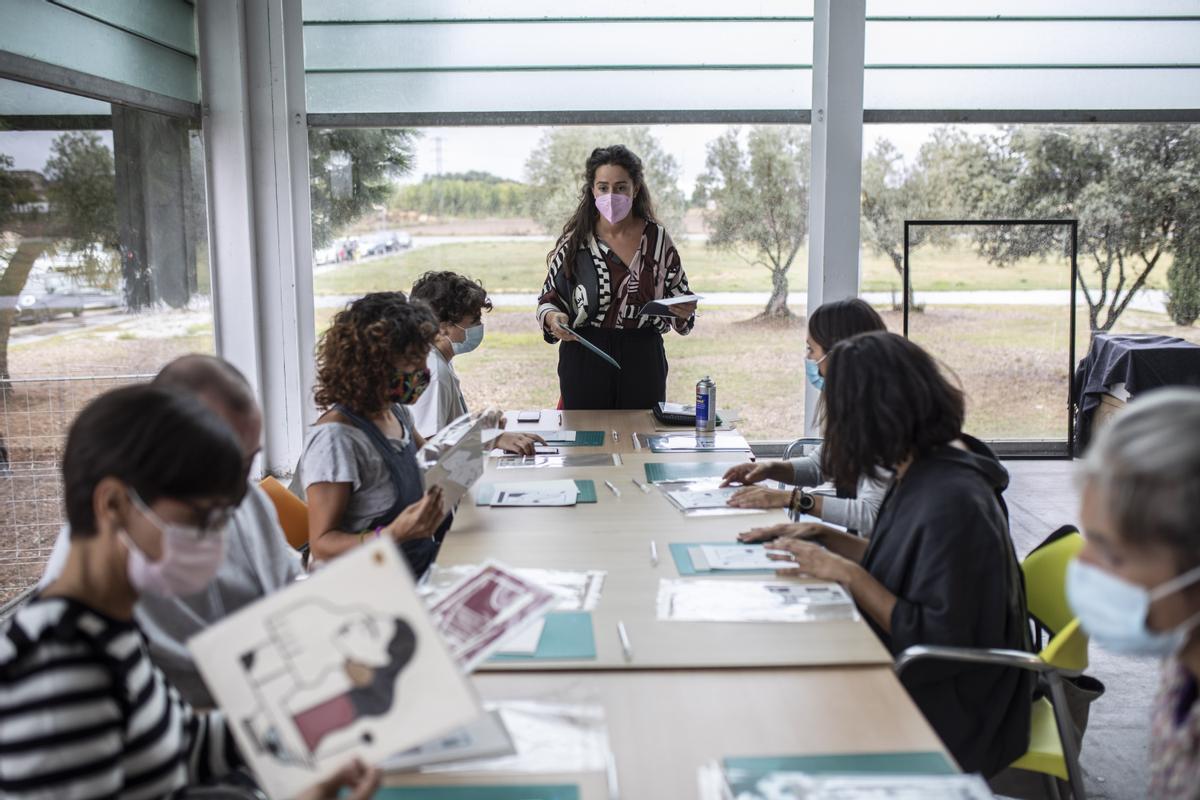 Uno de los talleres ofertados en La Ventana.