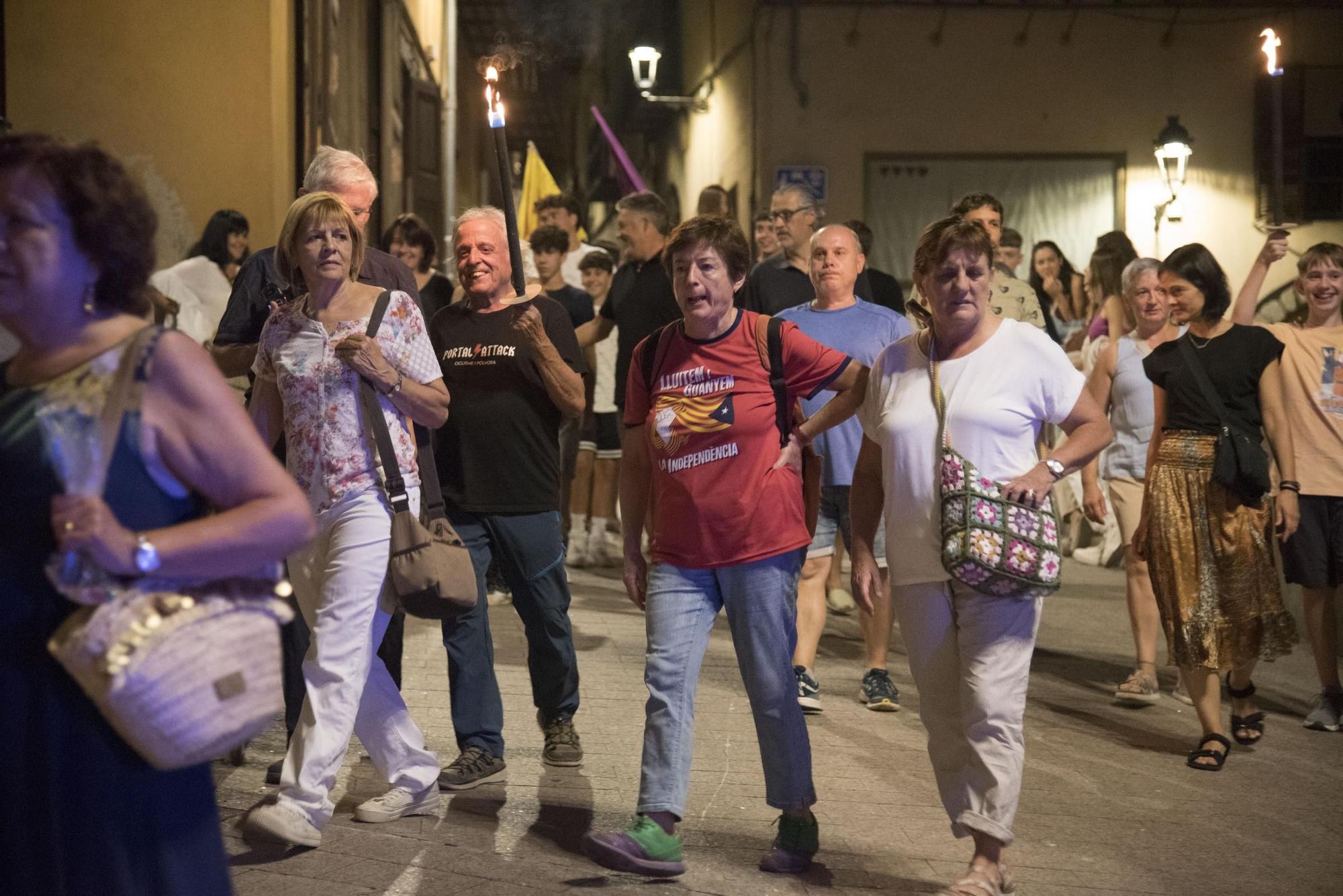 Berga celebra la Marxa de Torxes 2023