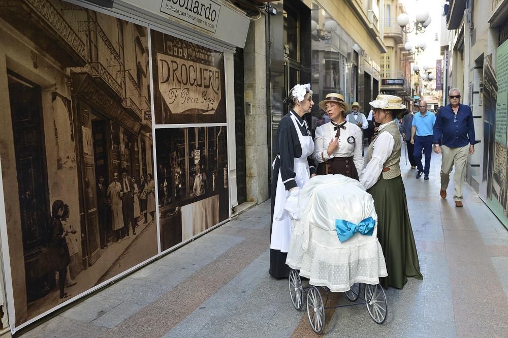 Recreación de la calle salvador en el siglo XX