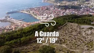 El tiempo en A Guarda: previsión meteorológica para hoy, domingo 7 de junio