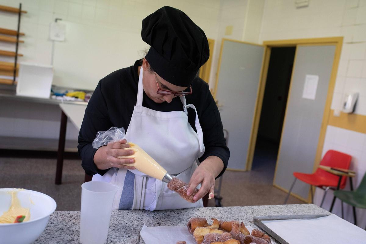 Zamora. CIFP Ciudad de Zamora. Reportaje sobre el curso de panadería y pastelería artesanal.