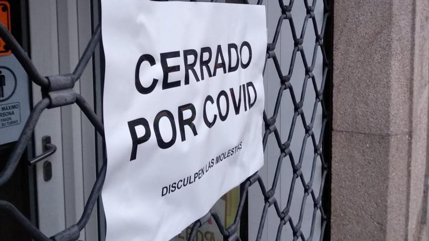 Establecimiento cerrado en Silleda por enfermedad de sus propietarios.