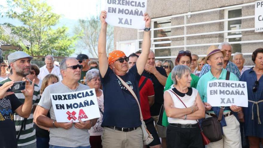 Moaña suma 90 semanas de “dignidad” por las urgencias y prepara nuevas protestas