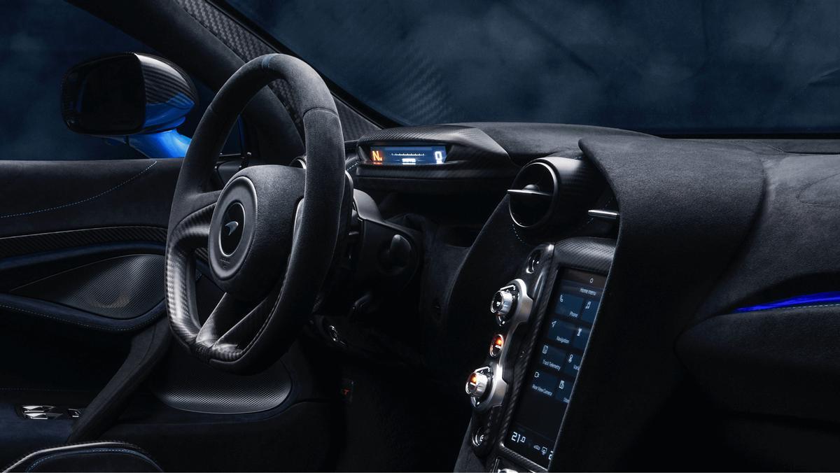 The McLaren 765LT Spider with Bowers & Wilkins audio systems