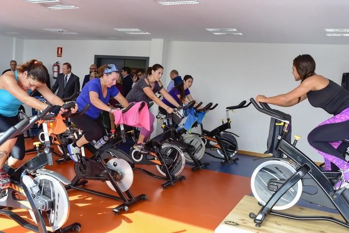 Inaguracion polideportivo cono sur en Pedro ...