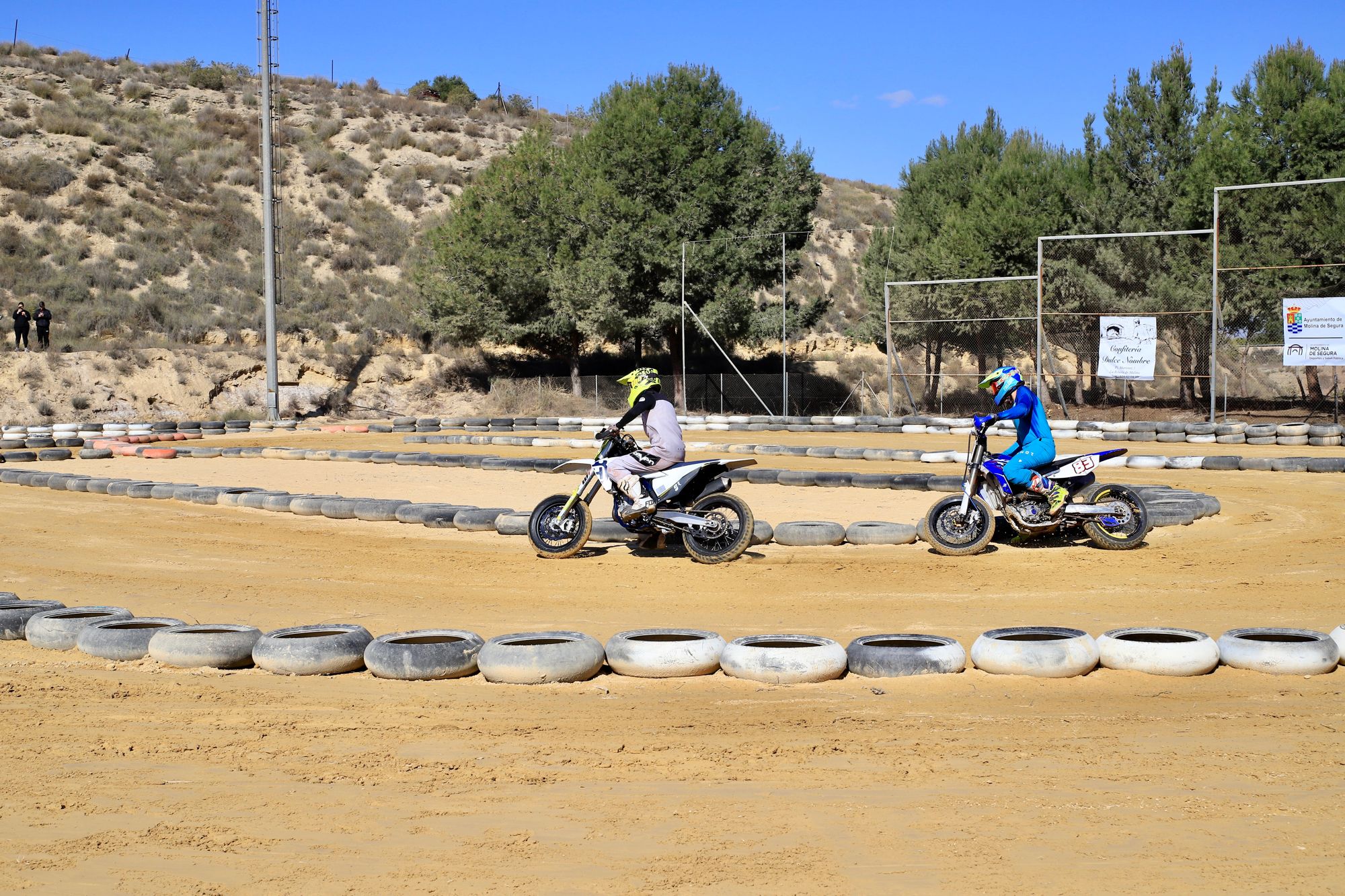 Inauguración del circuito de motos Ribera de Molina