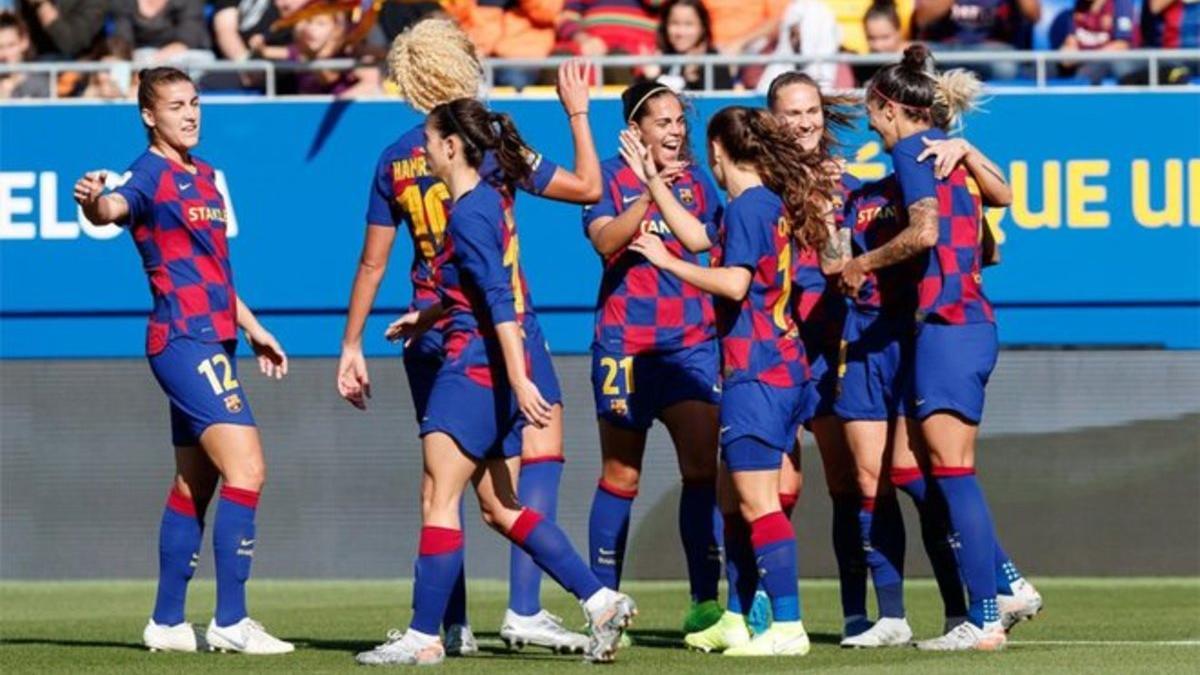 El Barça femenino, a por todas