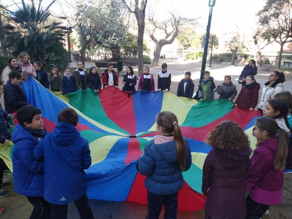 Celebración del Día de la Paz en Alcoy.