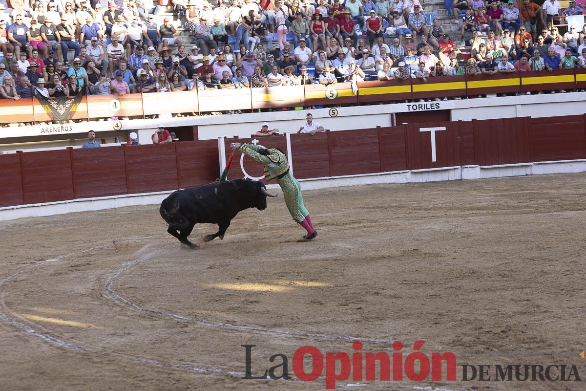 Corrida de toros en Abarán (El Fandi, Emilio de Justo, El Payo)